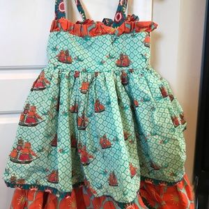 Jelly the Pug boats dress